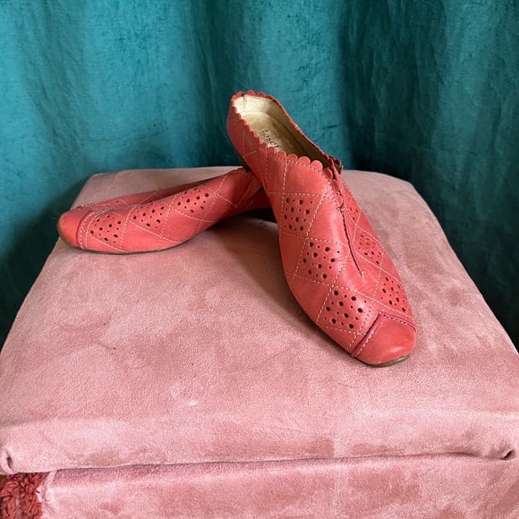 Pink leather Slides size 39/US 8 - Picture 4 of 4